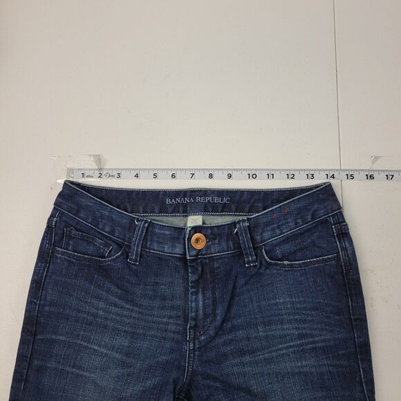 Banana Republic‎ Skinny Straight Jeans womens denim 26 918 28x33 - Picture 4 of 12